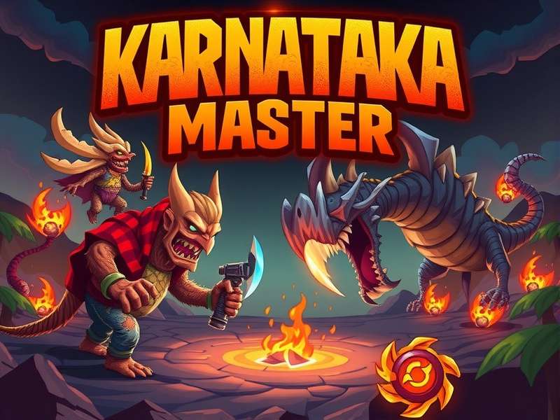 Karnataka Monster Master battle screenshot
